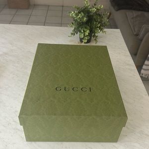 I AM GUCCI💚🖤. Empty shoe box for sale!